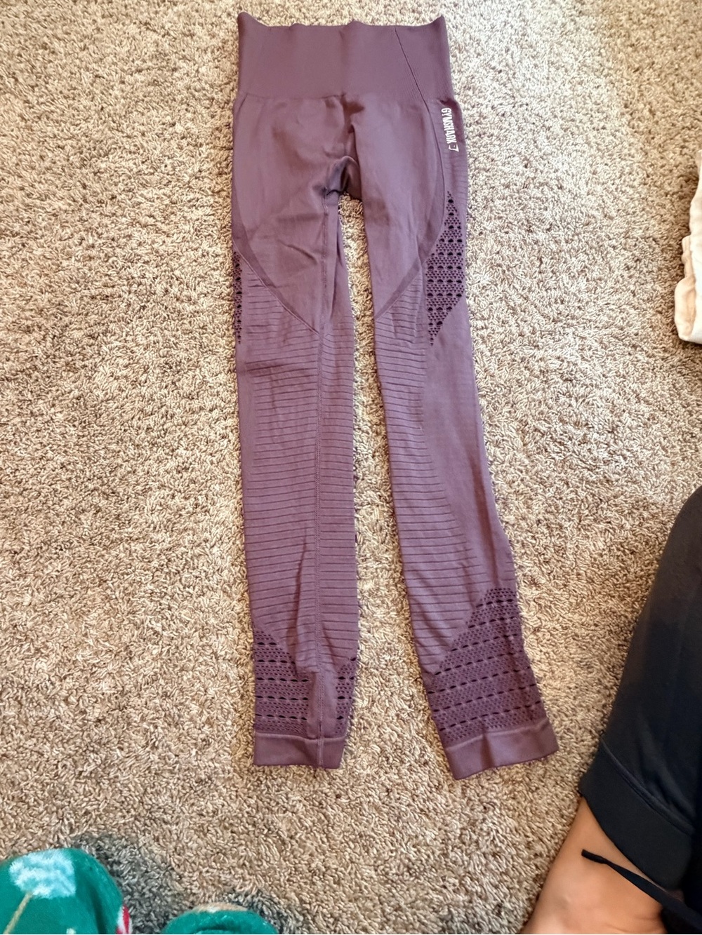 Gymshark Purple Seamless Leggings